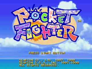 Pocket Fighter screenshot 4 for Playstation